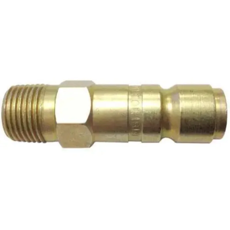 Milton Air/C. Plug G-Style 3/8 in  Male X 1/2 in Body