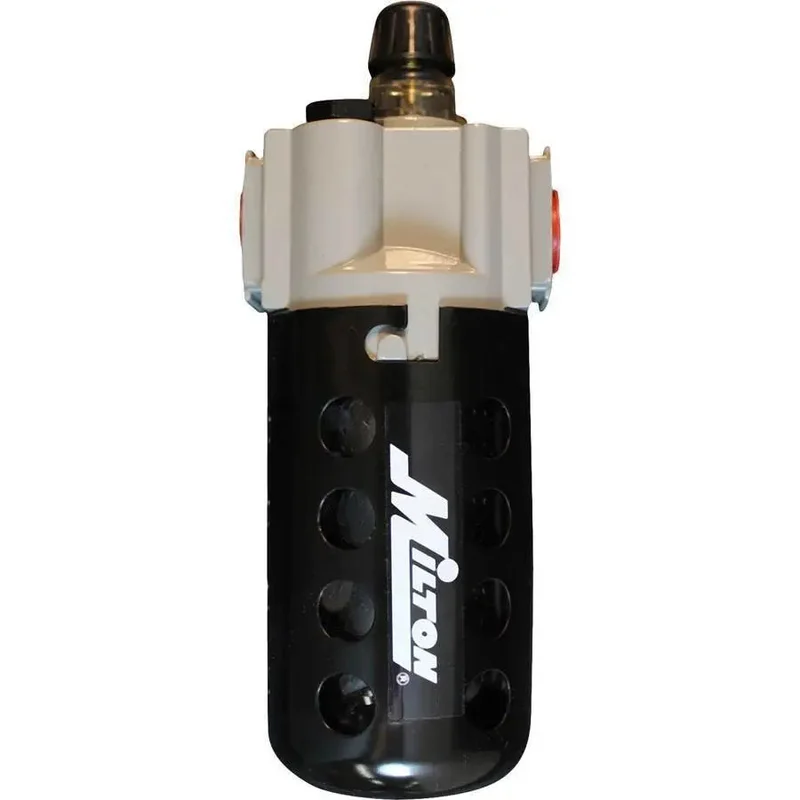 Milton Lubricator w/ Polycarbonate Bowls and Metal Bowl Guards 3/8 in NPT