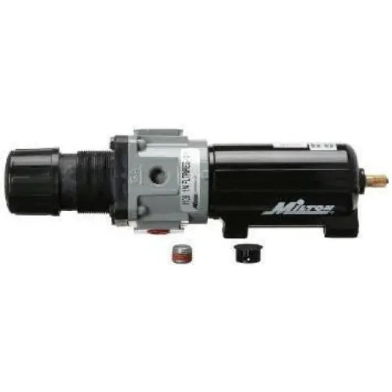 Milton Piggyback Filter, Regulator 1/4 in NPT