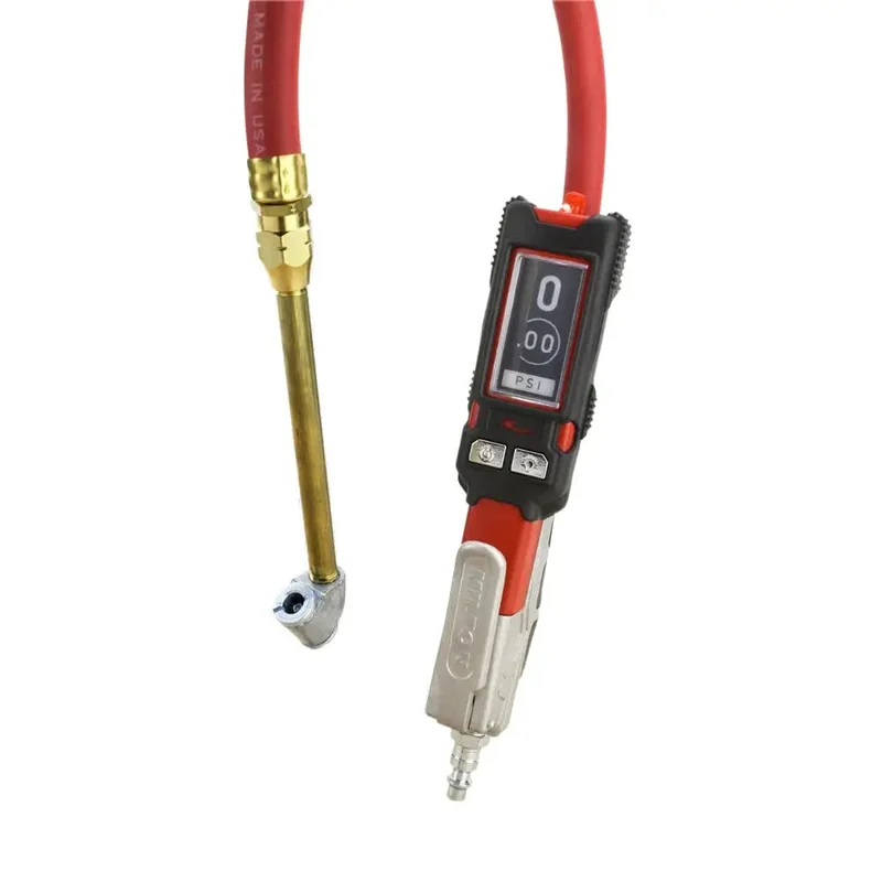 Milton S586E Digital Tire Inflator w/ Dual Head Chuck, 15" Hose / 160 PSI