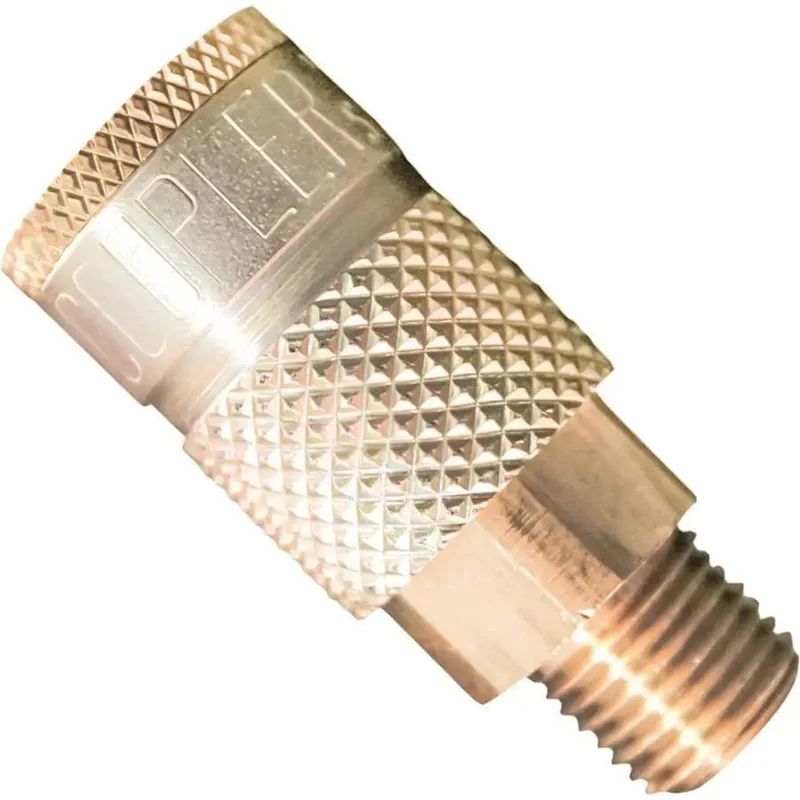 Milton T-Style Coupler 1/4 in Male NPT (Ea)