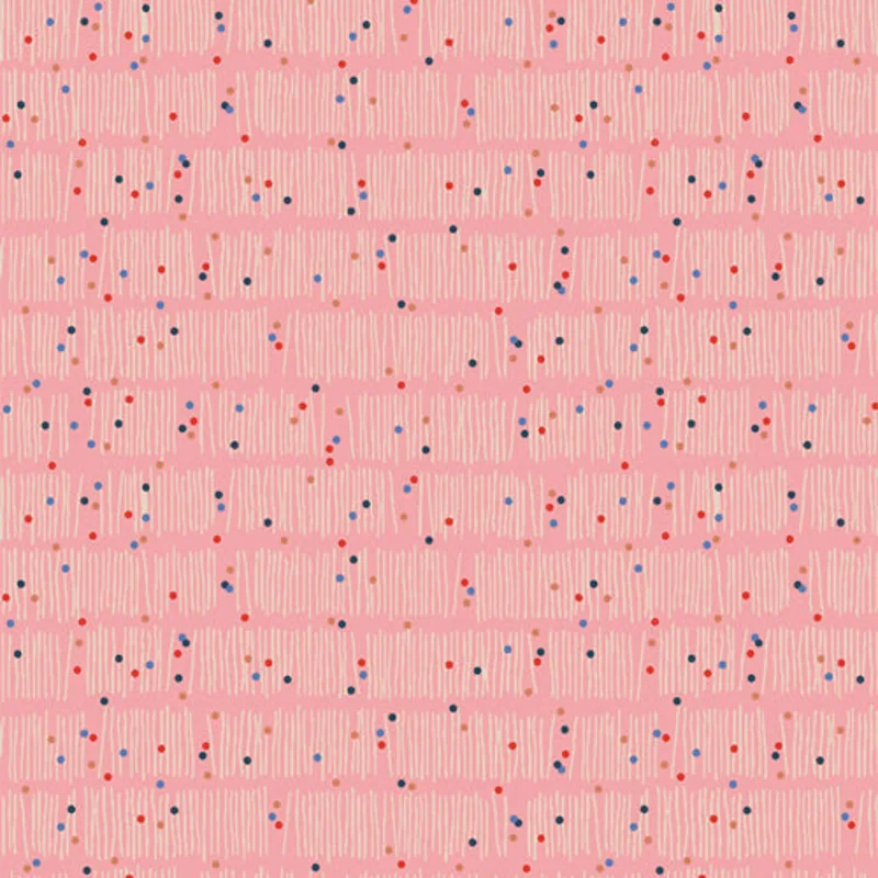Minimo by Amy Sinibaldi: Books Galore-Peony (1/4 Yard)