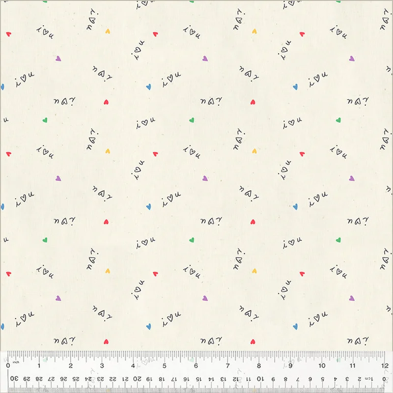 MINITURES: I Heart You-First Crush (1/4 Yard)