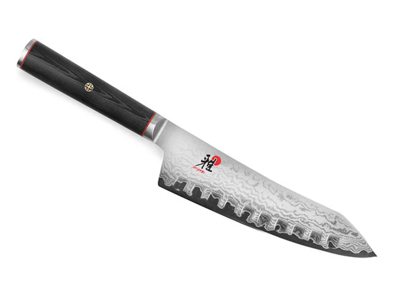 Miyabi Kaizen 7" Hollow Edge Rocking Santoku Knife