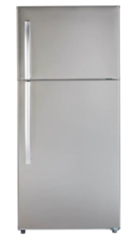 Moffat - 29.5 Inch 11.55 cu. ft Top Mount Refrigerator in White - MTE18GSKSS Stainless