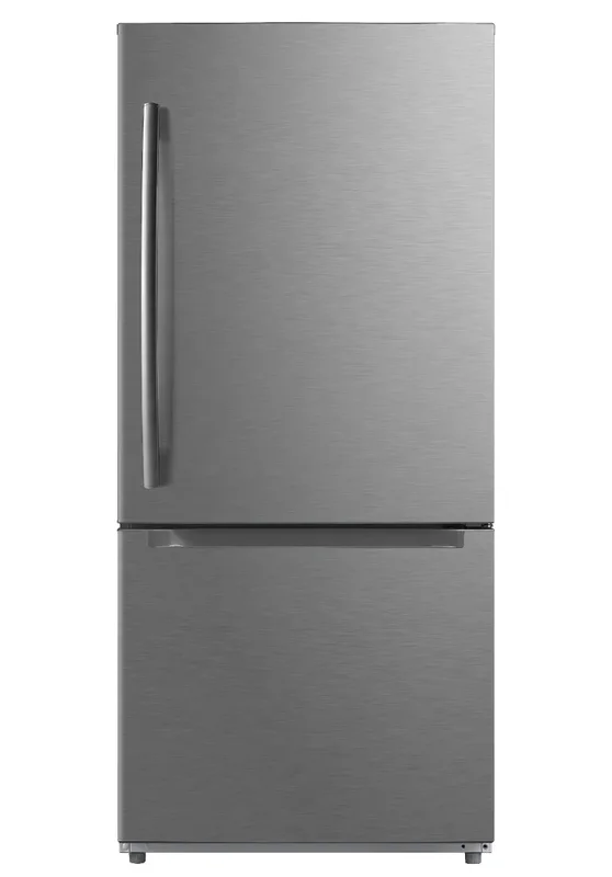 Moffat - 29.5 Inch 18.6 cu. ft Bottom Mount Refrigerator in Stainless - MDE19DSNKSS Stainless