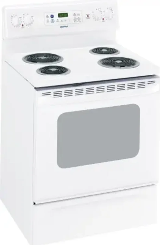 Moffat - 30 Inch 5 cu. ft Electric Range in White - MCB757DMWW White