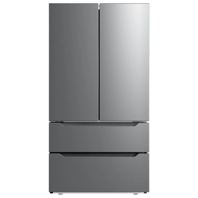 Moffat - 35.83 Inch 22 cu. ft French Door Refrigerator in Stainless - MWE22FYPKFS Stainless