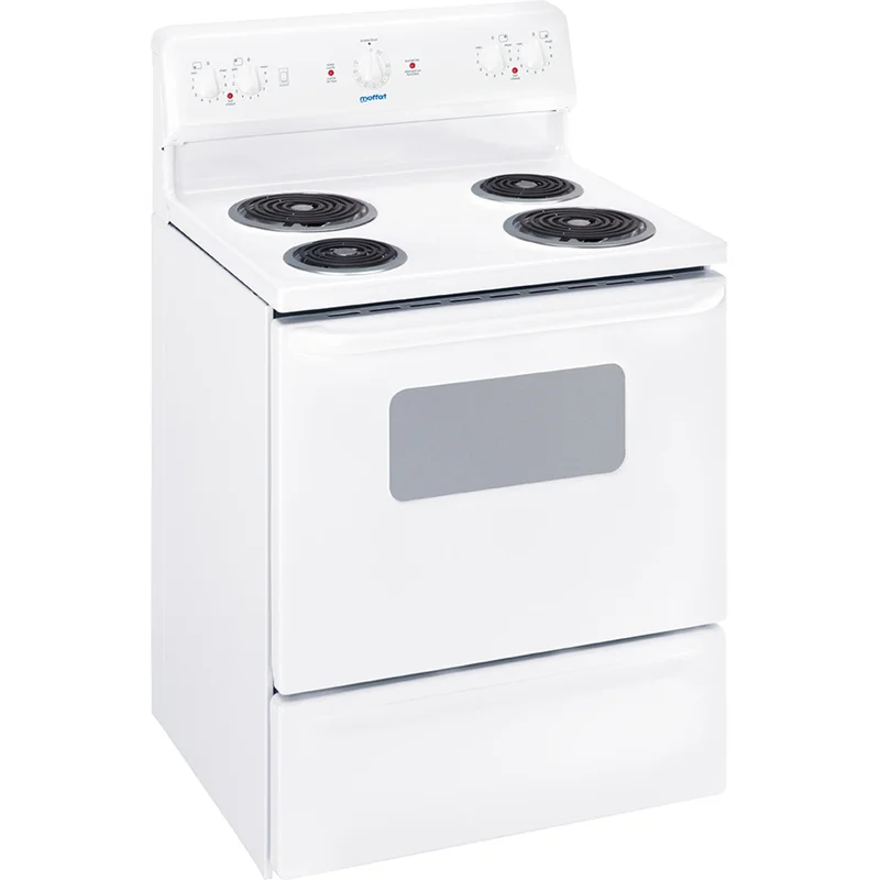 Moffat - 5 cu. ft  Electric Range in White - MCBS523DNWW White