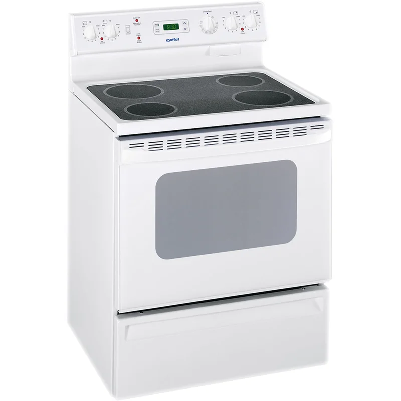Moffat - 5 cu. ft  Electric Range in White - MCBS585DNWW White