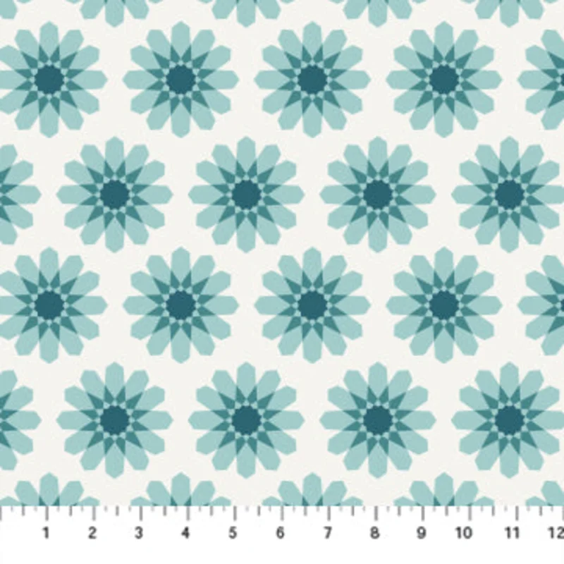 More Pie: Tablecloth Mint (1/4 Yard)