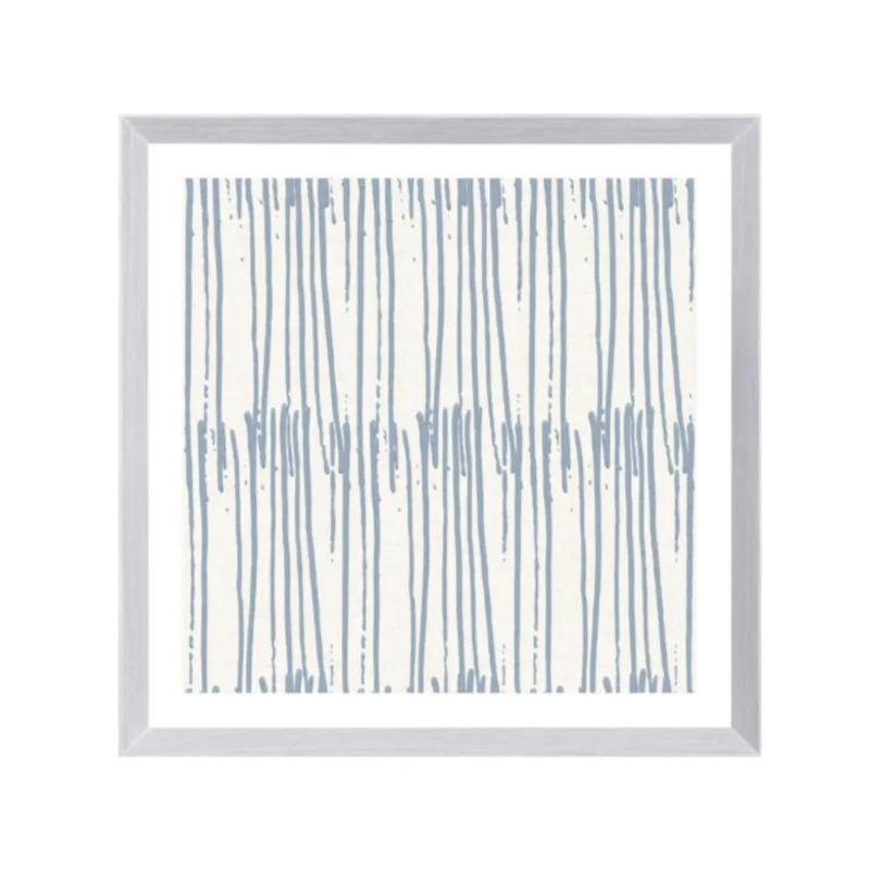 Motif in Blue VIII, 17.5" x 17.5"