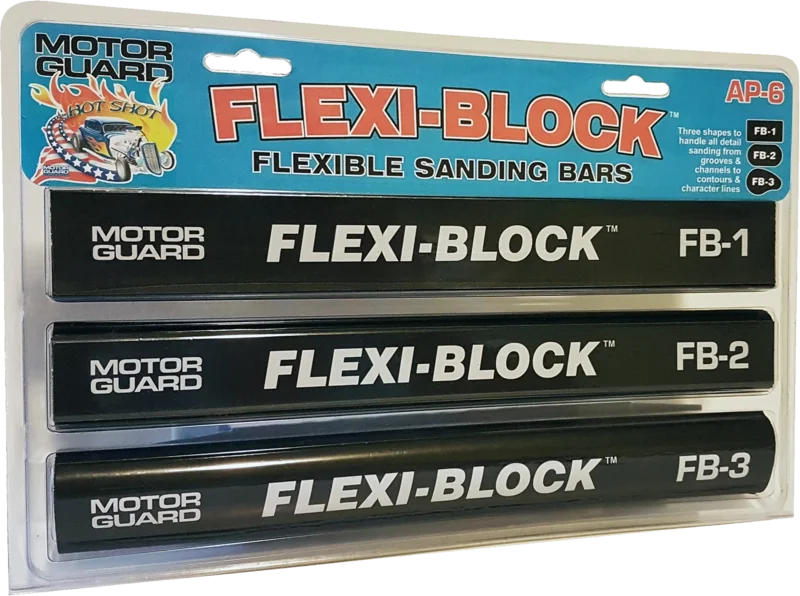 MOTOR GUARD FLEXI BLOCK SANDING BLOCK KIT