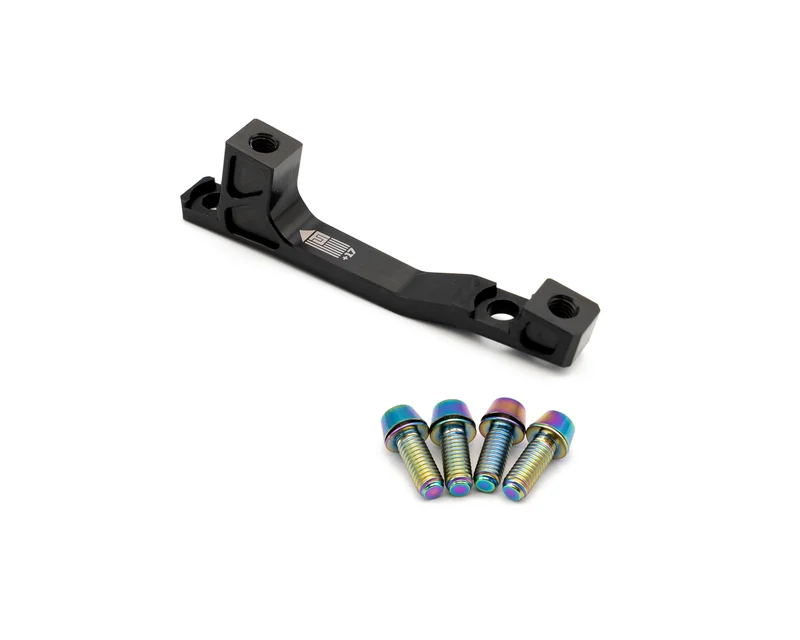 Mountain Bike Post Mount Disc Brake Adapter +17 Black