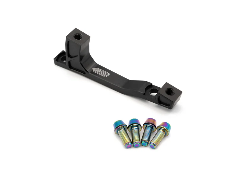 Mountain Bike Post Mount Disc Brake Adapter +20 Black