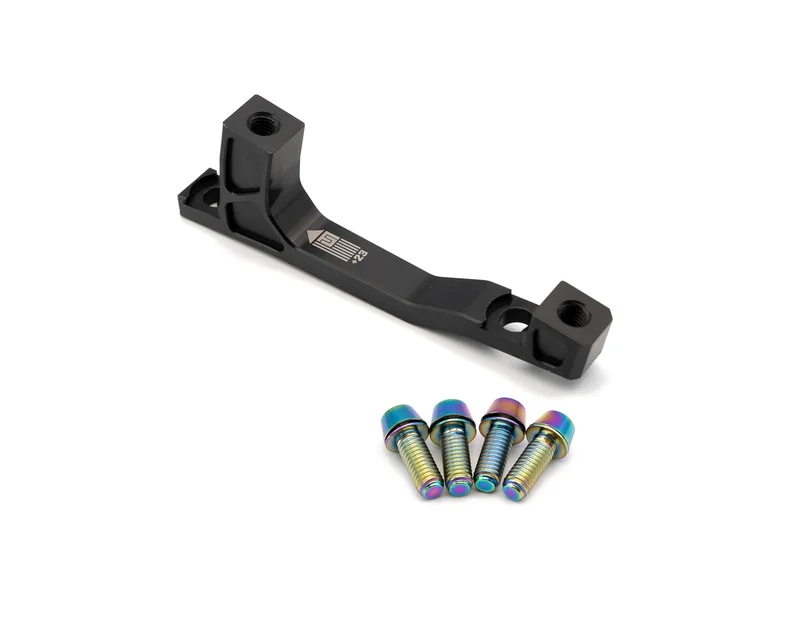 Mountain Bike Post Mount Disc Brake Adapter +23 Black