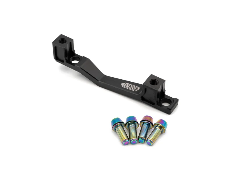 Mountain Bike Post Mount Disc Brake Adapter +40 Black