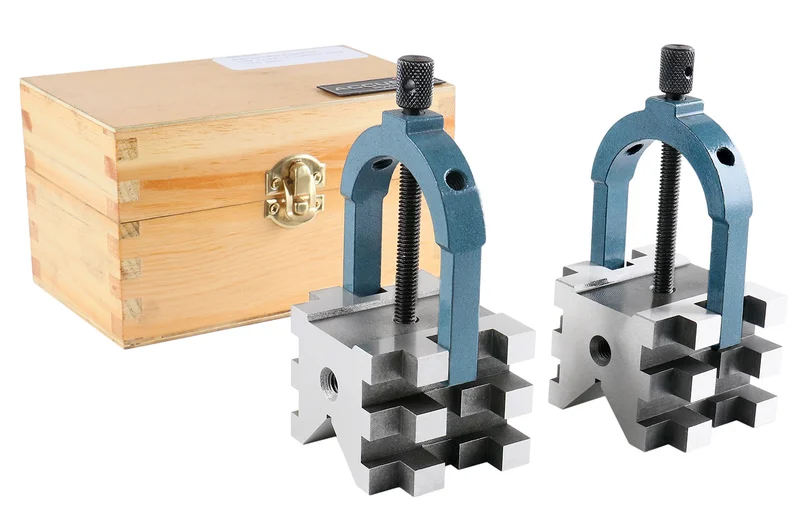 Multi-Use V-Block & Clamp Set 2-3/8" x 2-3/4" x 2", #0303-0219