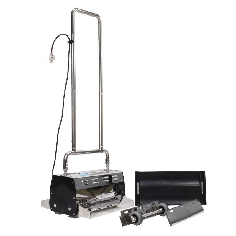Mytee Carpet Shark CRB3017 17" Corded Counter Rotating Brush Floor Sweeper