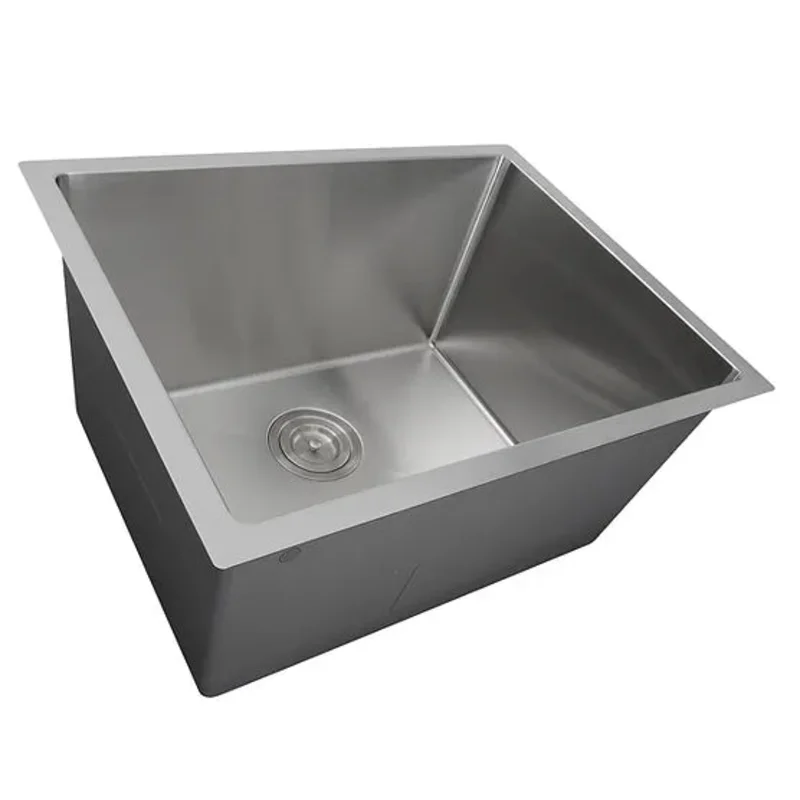 Nantucket Sink Pro Series SR2318-12-16 , Pro Series Rectangle Single Bowl Undermount Small Radius Corners Stainless Steel Kitchen Sink
