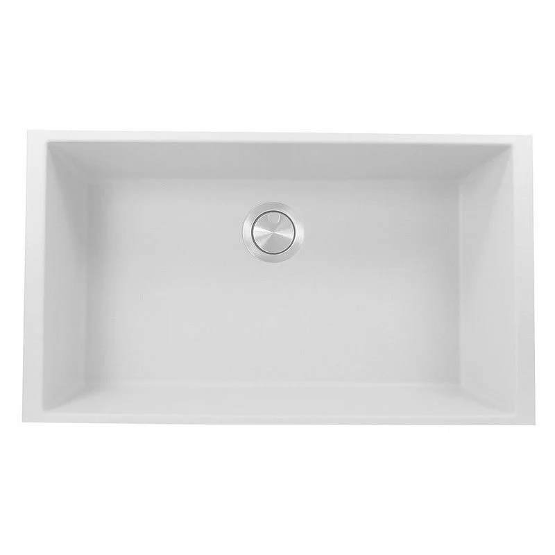 Nantucket Sinks PR3320 33" Single Bowl Undermount Granite Composite Black