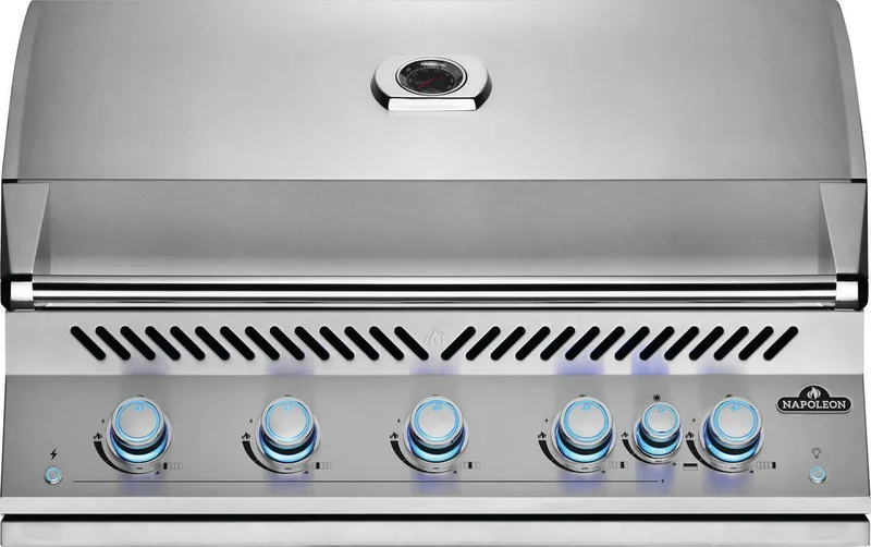 Napoleon Grills - 6 Burner Gas BBQ in Stainless - BIG38RBNSS Stainless