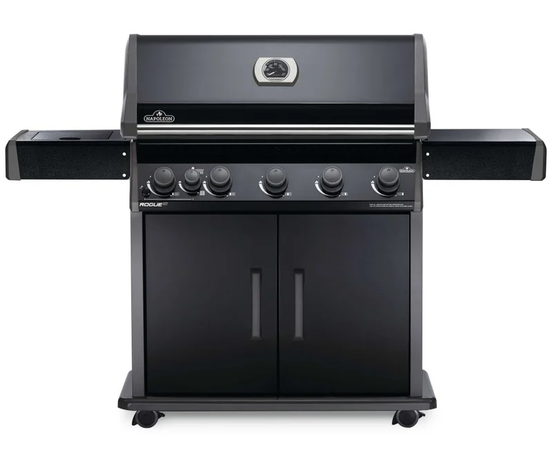 Napoloen - 5 Burner Propane BBQ in Black - RXT625SIBPK-1 Black