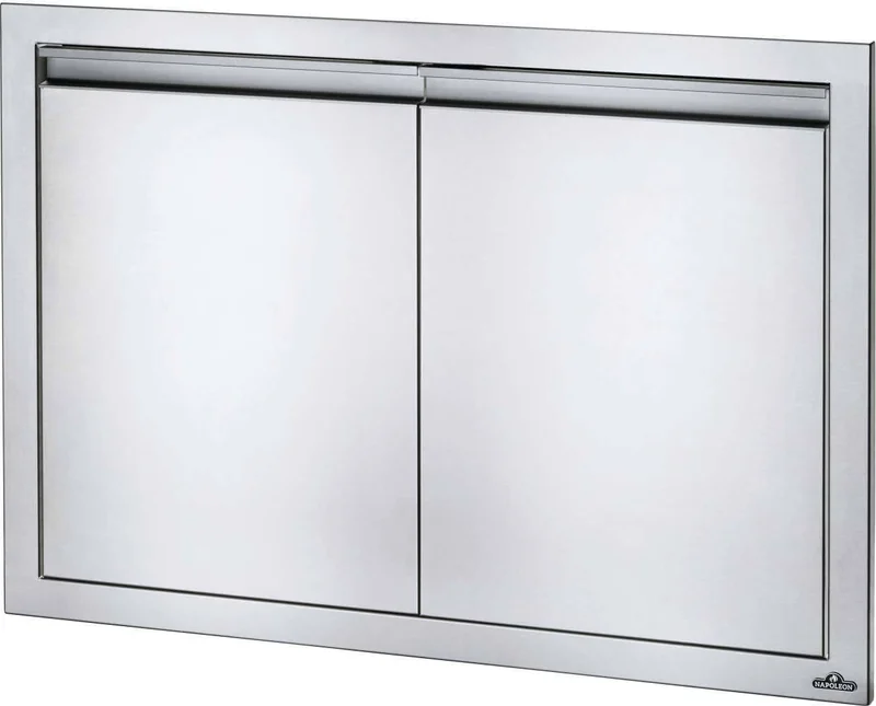 Napoloen - Large Double Door in Stainless - BI-3624-2D Stainless
