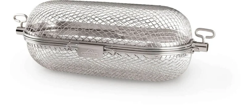Napoloen - Rotisserie Grill Basket in Stainless - 64000 Stainless