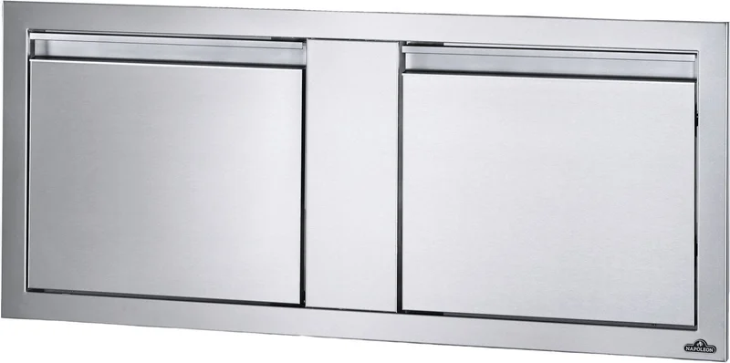 Napoloen - Small Double Door in Stainless - BI-4216-2D Stainless