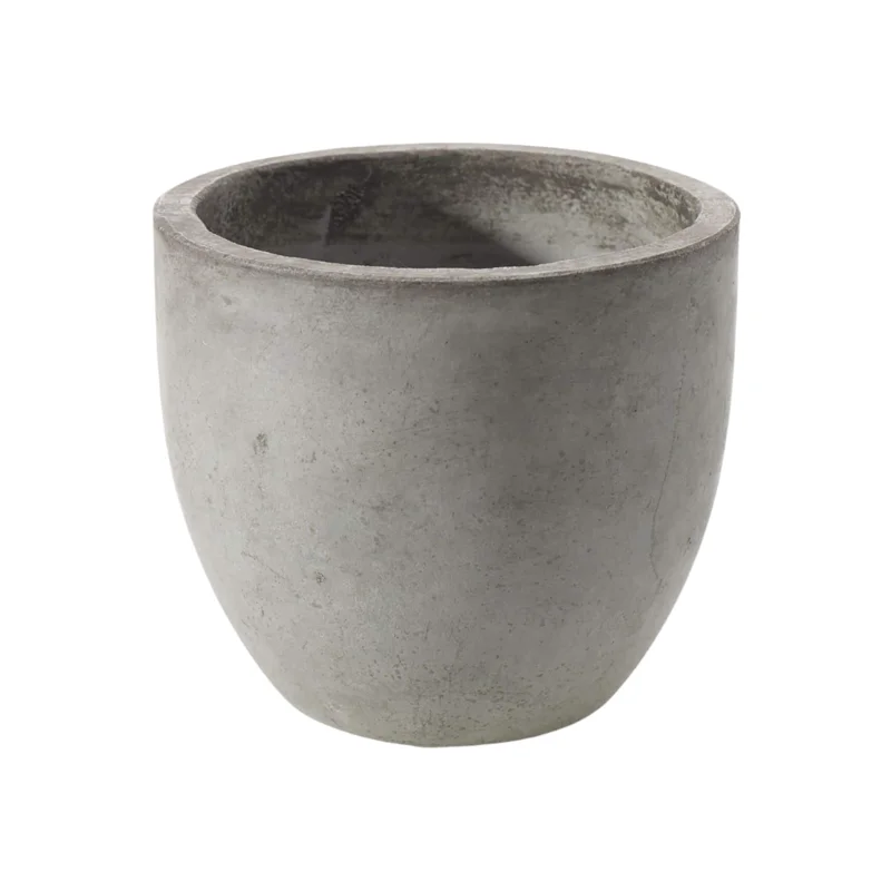 Newport Pot 6"x 5.5" Grey