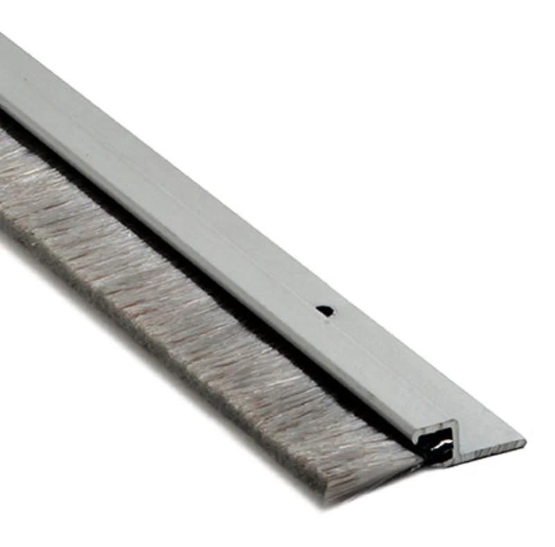 NGP Anodized Aluminum Nylon Brush Seal or Sweep
