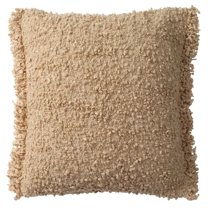 Nisha Angora Pillow AGO26, 26" x 26"