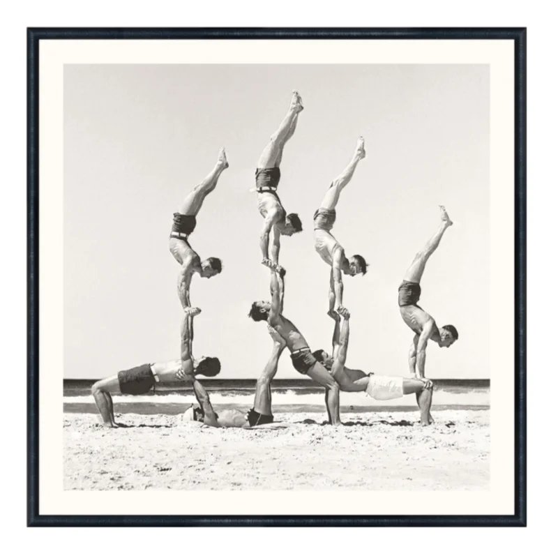 Nostalgia Collection - Beachobatics C. 1943 - Mid, 18.75" 18.75"