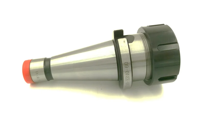 NT40 ER40 V-Flange Collet Chuck Projc. Length 2.76'', Range: 1/8"-11, #NT40-ER40