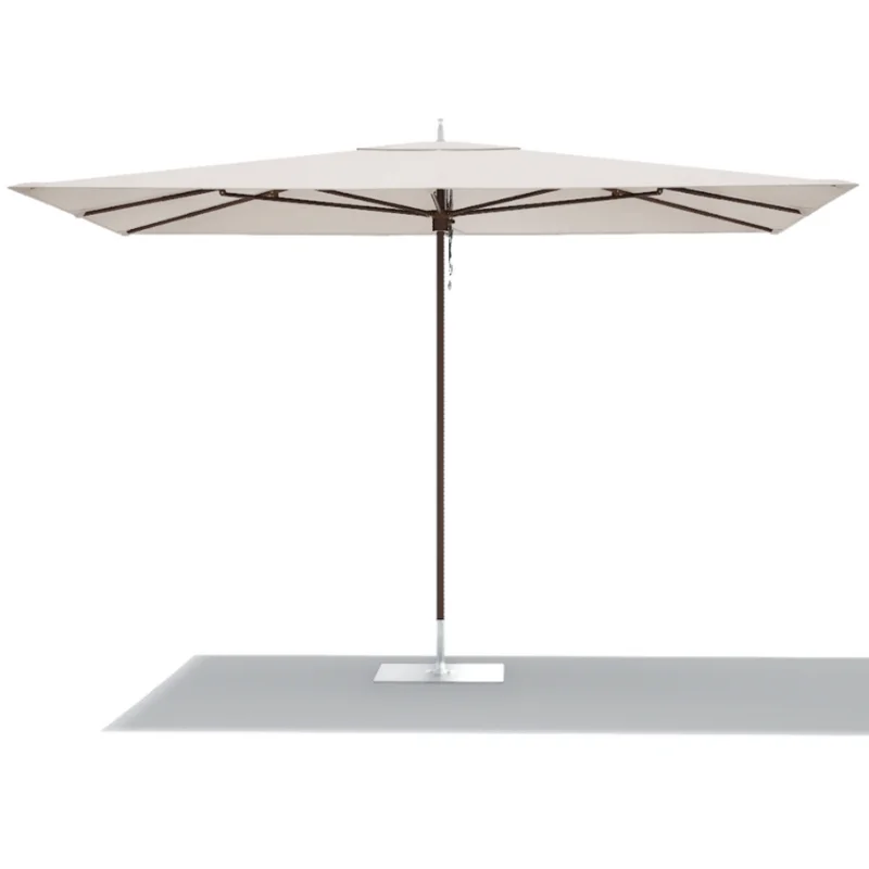 Ocean Master M1, Classic Centre Post, 8 x 12ft Rectangle, Espresso/Scallop