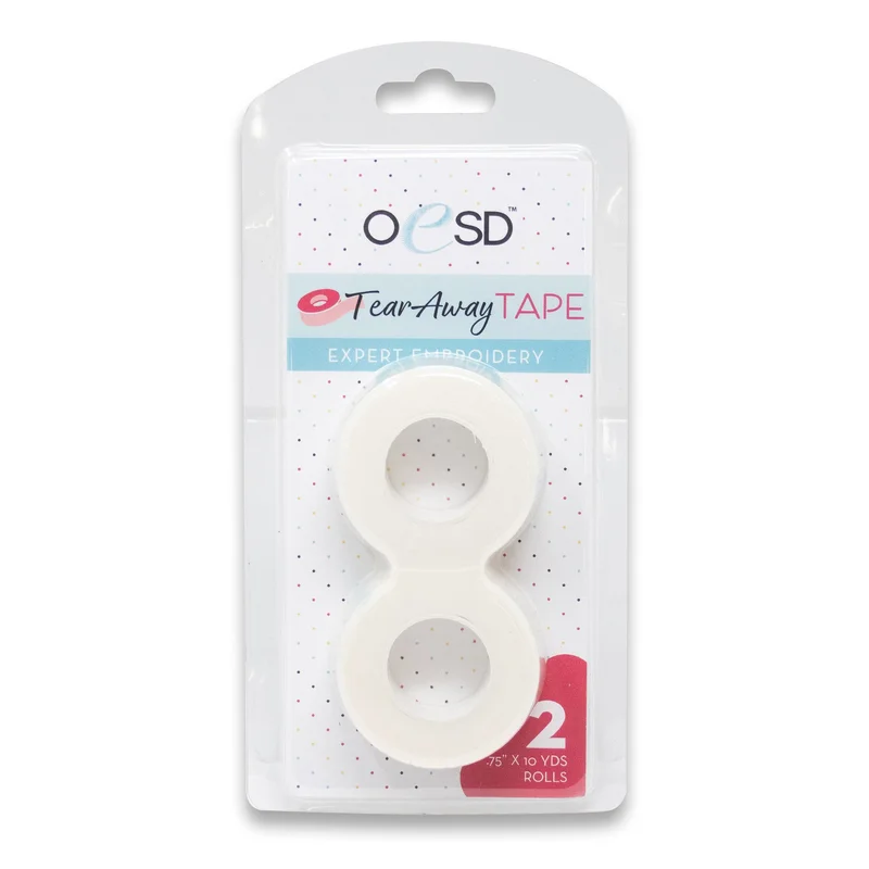 OESD: Expert Embroidery TearAway Tape 3/4"x10yd (2 pcs)