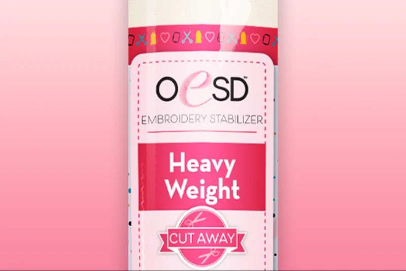 OESD: Heavy Weight CutAway 15"x10 Yards- White