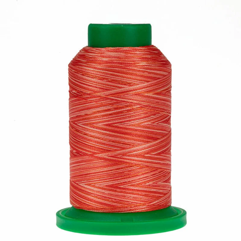 OESD: Isacord 1000m Polyester-Variegated Atomic Orange 9924