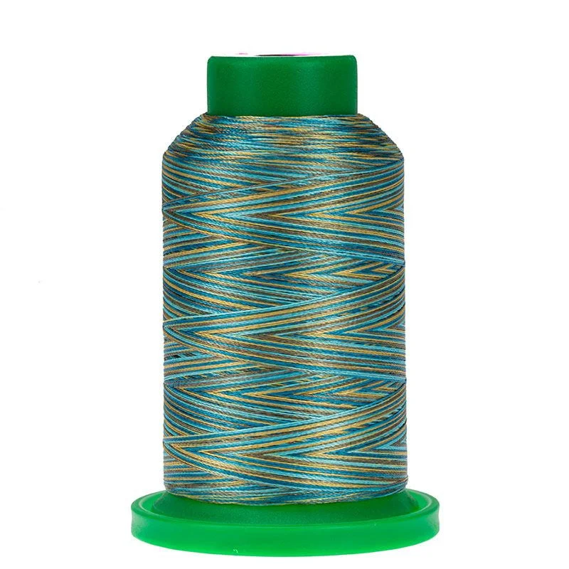 OESD: Isacord 1000m Polyester-Variegated Egyptian Turquoise 9978