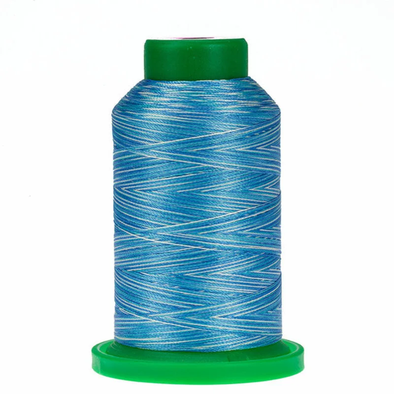 OESD: Isacord 1000m Polyester-Variegated Ocean 9605