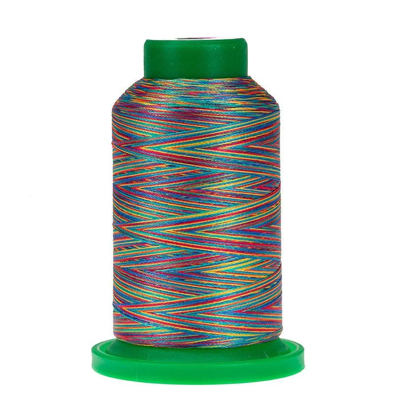 OESD: Isacord 1000m Polyester-Variegated Rainbow 9916
