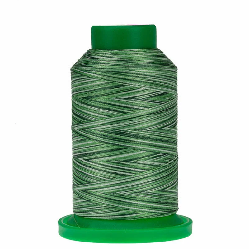 OESD: Isacord 1000m Polyester-Variegated Shades of Grass 9805