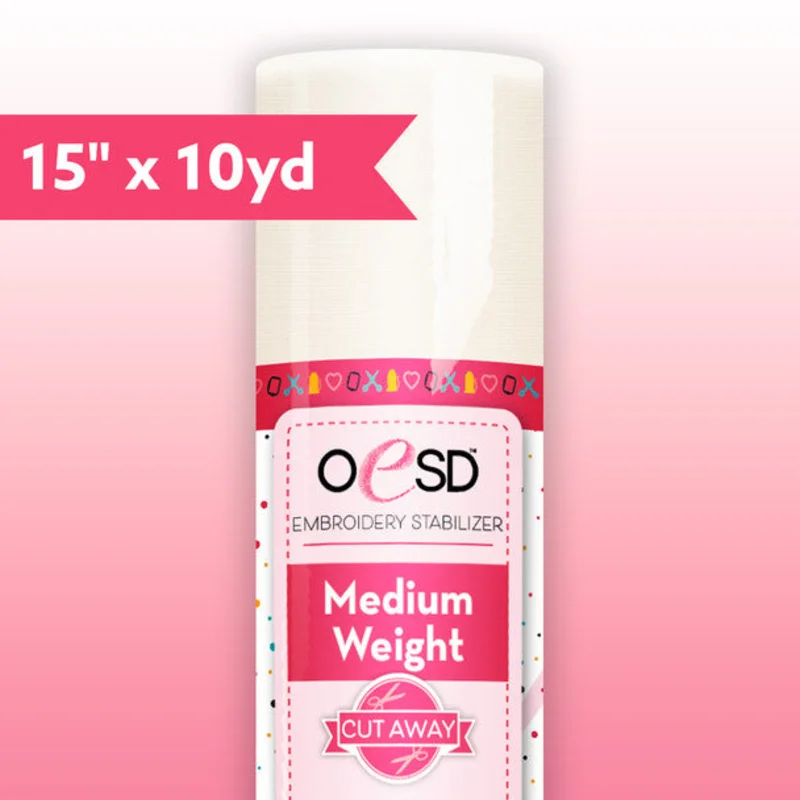 OESD: Medium Weight CutAway 15"x10yds