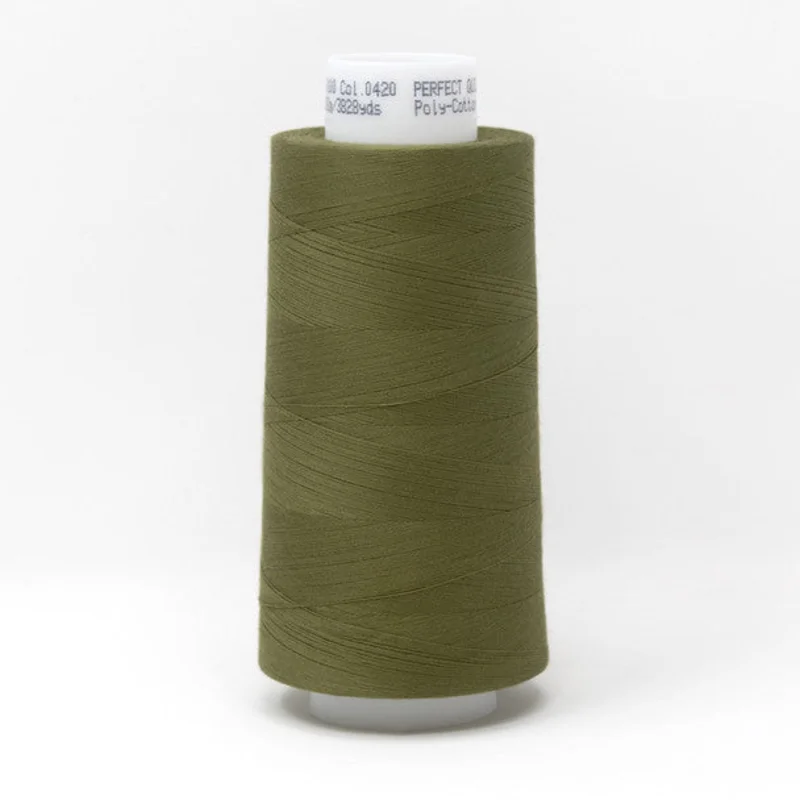 OESD: PERFECT QUILTING THREAD 50wt cotton/poly 3500m-0420