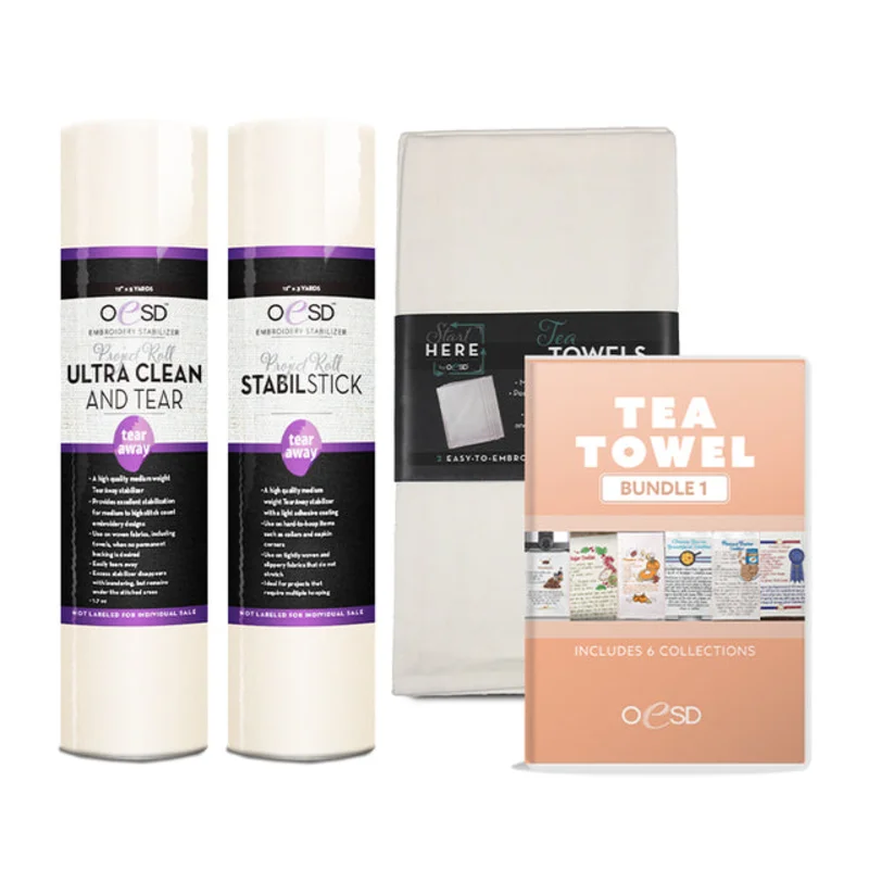 OESD: Tea Towel Bundle 1