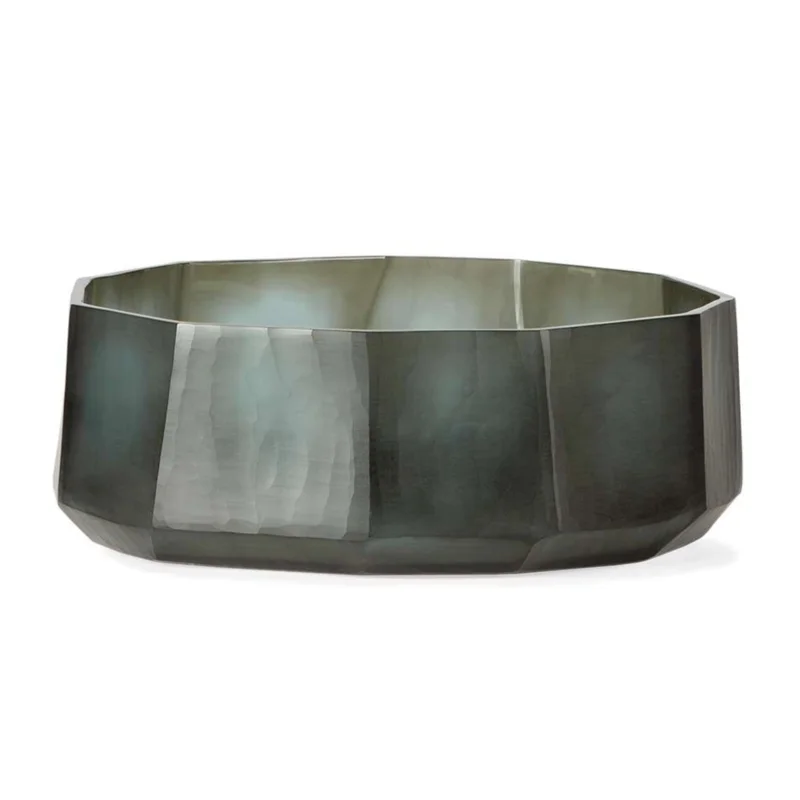 Okka Bowl, Indigo/Smoke Gray