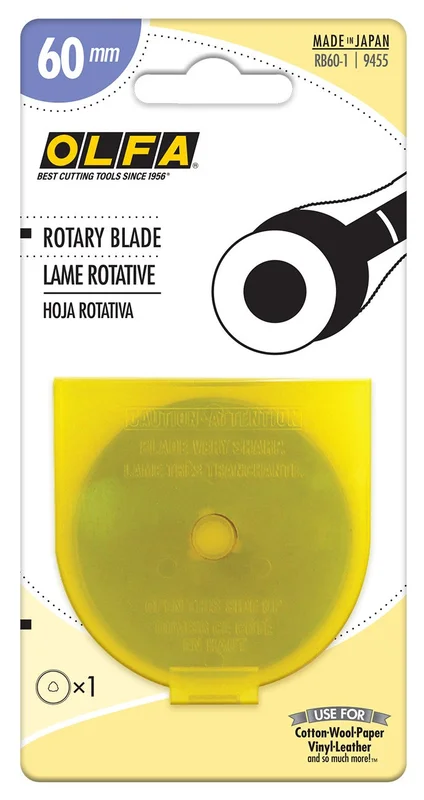 OLFA: Replacement Rotary Blades-60MM (1 Pack)