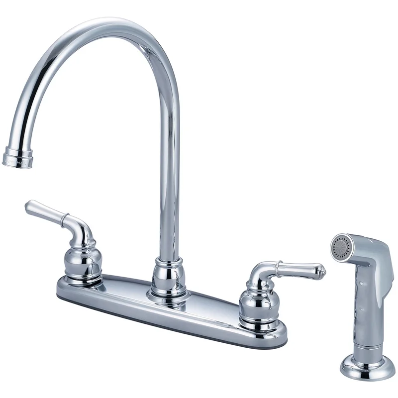 Olympia Faucets - Accent Collection - Two Handle Kitchen Faucet (K-5342)