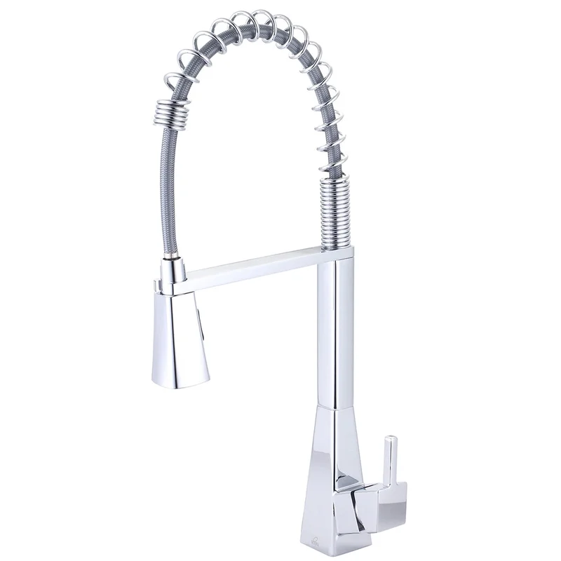 Olympia Faucets - i3 Collection - Single Handle Pre-Rinse Spring Pull-Down Kitchen Faucet (K-5025)